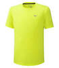 Mizuno Impulse Core Tee беговая футболка мужская желтая (Распродажа) - 1