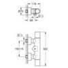 GROHE Eurosmart Cosmopolitan E 36457000 Термостат для душа инфракрасный