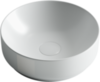 Ceramica Nova Element CN6006 Умывальник чаша накладная круглая, 35.5x35.5, цвет: белый