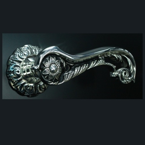 Ручка раздельная ALEMAR A7259-79 SILVER BLACK черное серебро