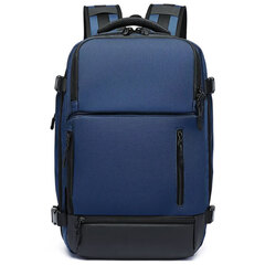 Рюкзак Ozuko 9405L синий городской для ноутбука 15.6" с USB зарядкой