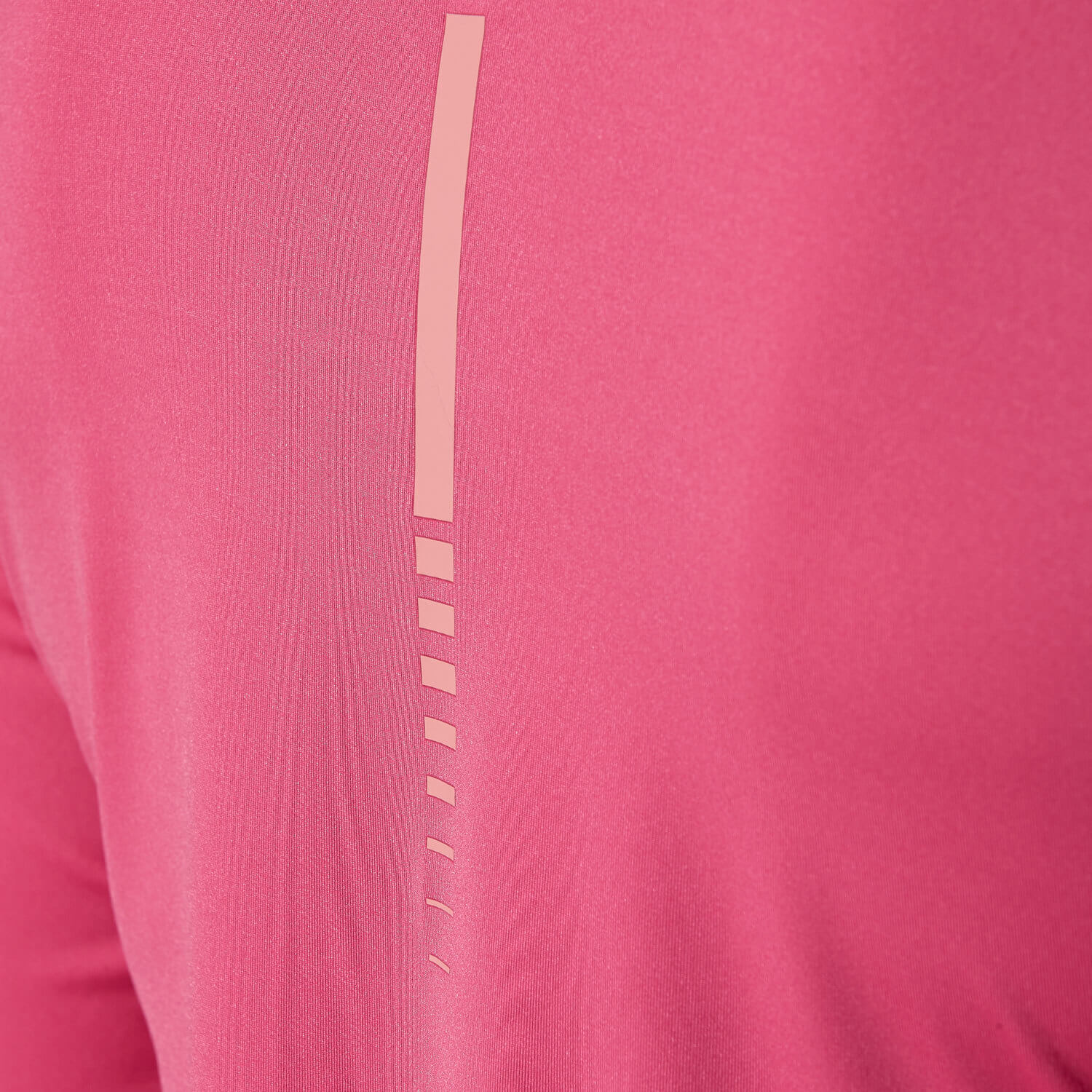 Рубашка для бега женская Asics Ls 1/2 Zip розовая - 3