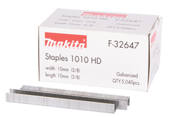 Скобы 10x10 мм Makita F-32647