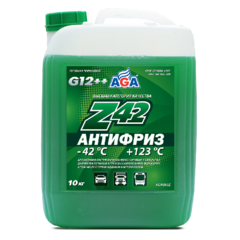 ОЖ Антифриз готовый AGA Z-42 G12++ зеленый (10кг)