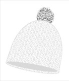 Шапка Nordski Knit White
