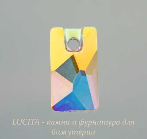 3500 Подвеска Сваровски Lochrose Crystal AB (12,5х7 мм)