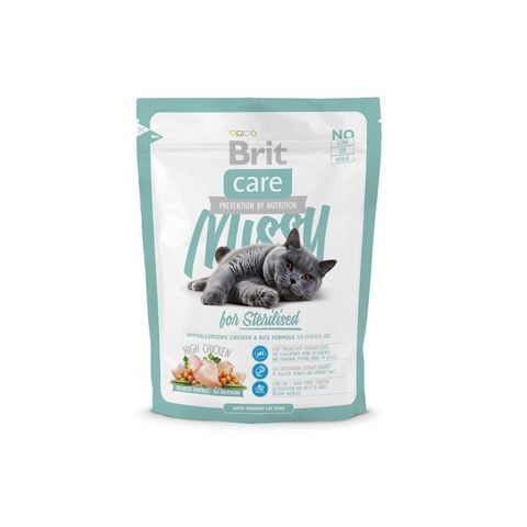 Brit Care Cat Missy for Sterilised сухой корм для кастрированных котов 400г