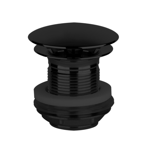 Gessi 01376#299 Донный клапан свободного слива 1 1/4”, без перелива, цвет: Black XL