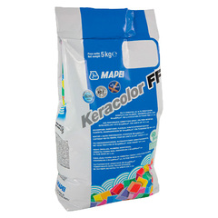Затирка швов цементная Mapei Keracolor FF №100 Белый 5кг