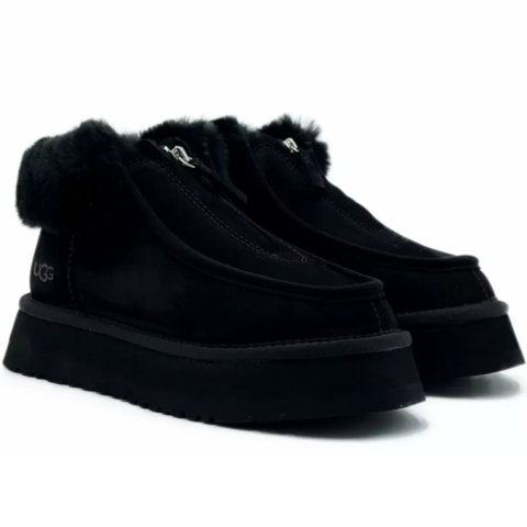 Ugg Funkette Platform Boots Black