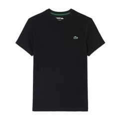 Мужская футболка Lacoste Ultra Dry Printed Sport - black/patisson