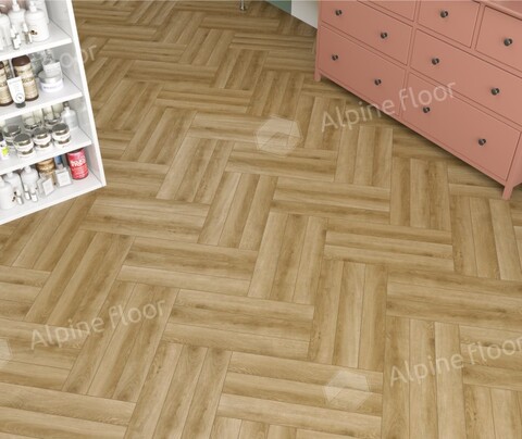Ламинат Alpine Floor Original - Елка Эксперт 12 Дуб Эльзас (LF106-02)