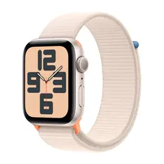 Умные часы Apple Watch SE 2 (2023) GPS, 44mm, Aluminium Case with Sport Loop, Starlight (Сияющая звезда)