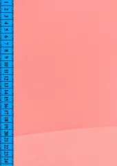Футер 3 нитка с начёсом, рулон, 280-340 г/м2, 65% х/б, 35% п/э, ш. 182-192 см, коралловый