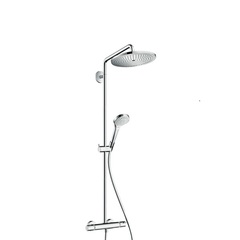 Hansgrohe Croma Select S 26790000 Душевая система внешнего монтажа с термостатом 121,3 см с верхней лейкой 28х28 см фото