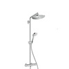 Hansgrohe Croma Select S 26790000 Душевая система внешнего монтажа с термостатом 121,3 см с верхней лейкой 28х28 см