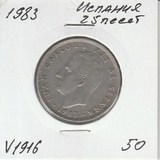 V1916 1983 Испания 25 песет V1916 1983 Испания 25 песет