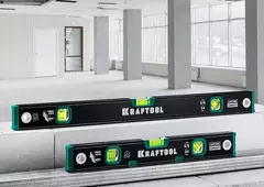 KRAFTOOL KOMPAKT-300, 300 мм, усиленный профиль, с зеркальным глазком, компактный магнитный уровень (34784)