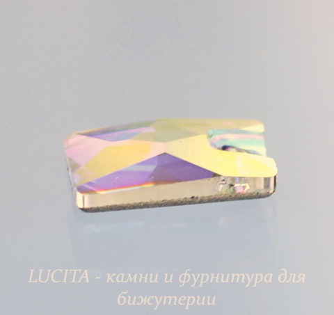 3500 Подвеска Сваровски Lochrose Crystal AB (12,5х7 мм)