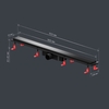 Am.Pm W02SC-U11-090-04BM PrimeFlow Трап для душа линейный универс затвор Tile 90см цвет черн мат