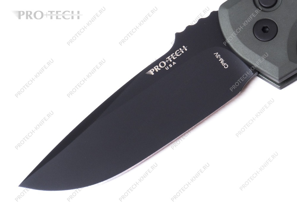 Нож Pro-Tech Rockeye Green 3V Exclusive - фотография 