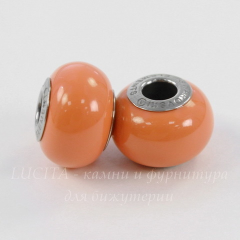 5890 Бусина Сваровски BeCharmed Pearl Crystal Coral 14х10 мм