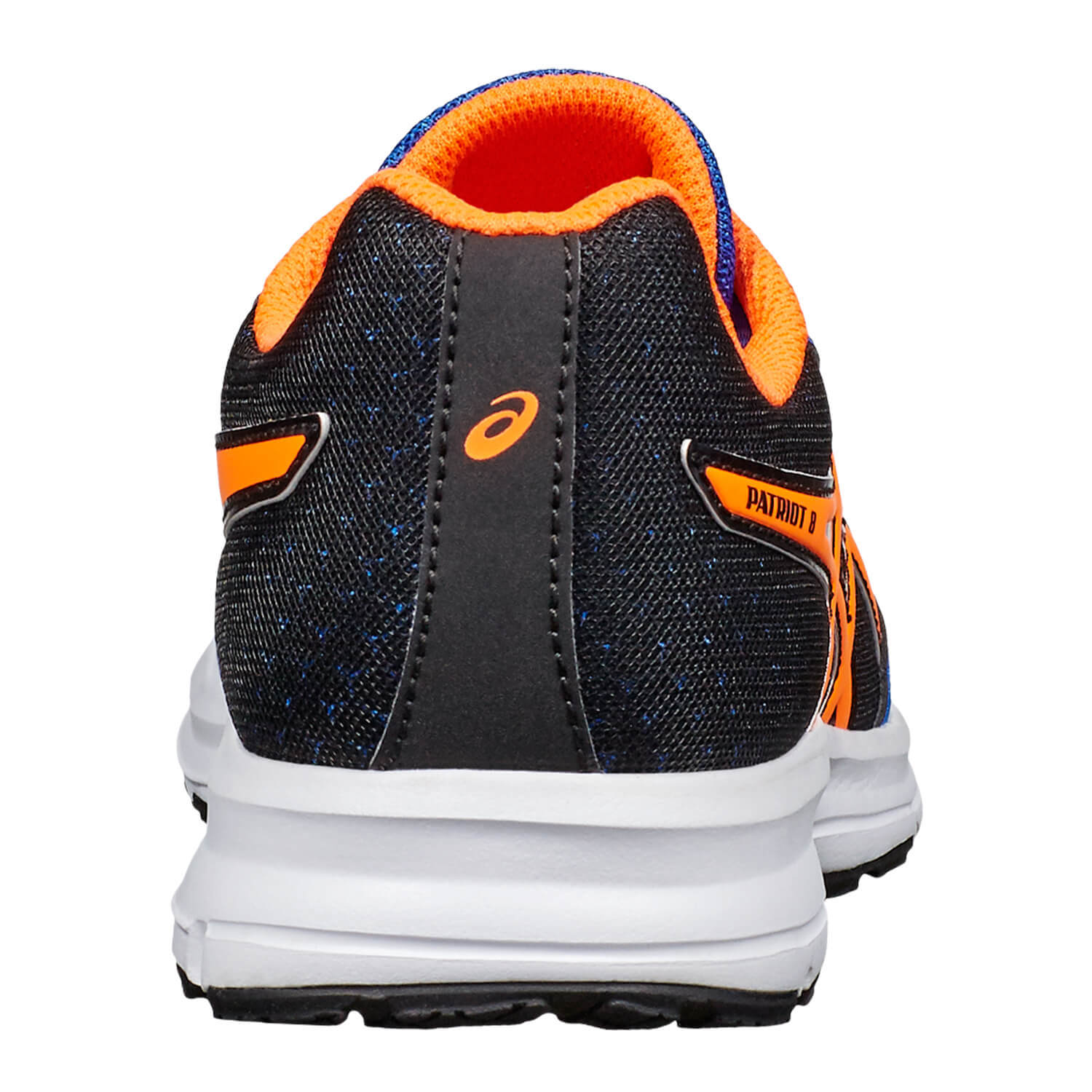 Asics Patriot 9 GS кроссовки для бега детские синие-оранжевые - 3