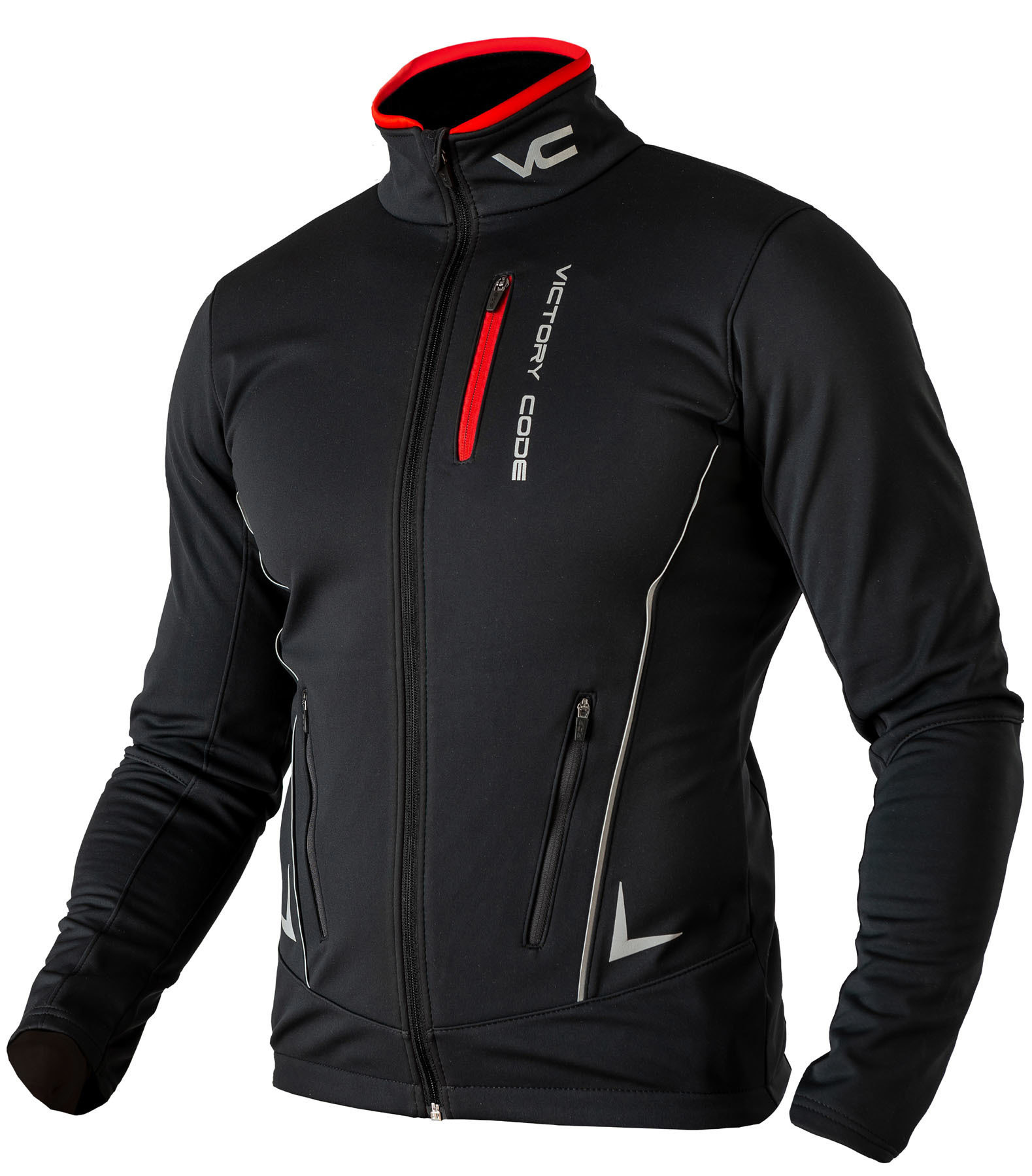 Victory Code Speed Up разминочная лыжная куртка black