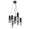 Люстра Ike Suspension черная-Silver 7 диаметр 42см.