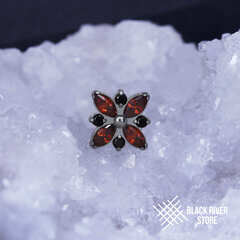 Bait Dark Garnet CZ & Black