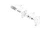 GROHE Allure Brilliant 19798000 Переключатель встраиваемый на 3 потребителя