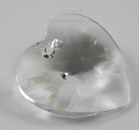 6228 Подвеска Сваровски Сердечко Crystal (28 мм) ()