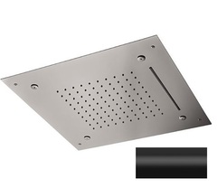 Remer 357SFS50NCNO Верхний душ монтаж в потолок, цвет: черный матовый фото