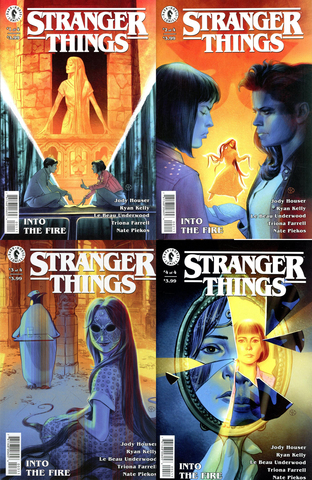 Комплект синглов Stranger Things Into The Fire (#1-4) (Cover A)