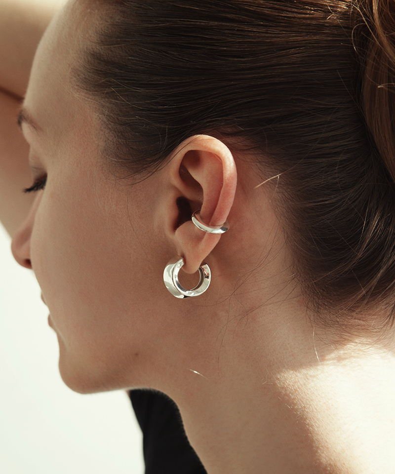 Серьги SIZE silver