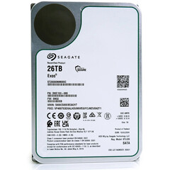 Жесткий диск HDD Seagate 26TB Exos 7200 rpm SATA III 3.5