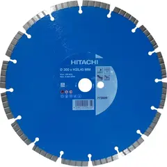 Алмазный сегментированный диск по твердой плитке 125 мм Hitachi 773060