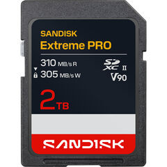 Карта памяти SanDisk 2TB Extreme PRO UHS-II SDXC 310/ 305MB/s