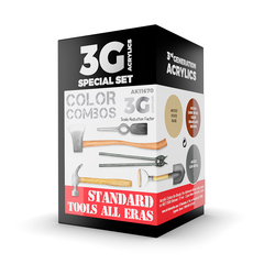 Набор красок AK Interactive Standard Tools All Eras Set 3G, 3 краски