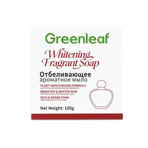 (1pv)Greenleaf Осветляющее парфюмированное мыло, 100 г (англо-русская версия)