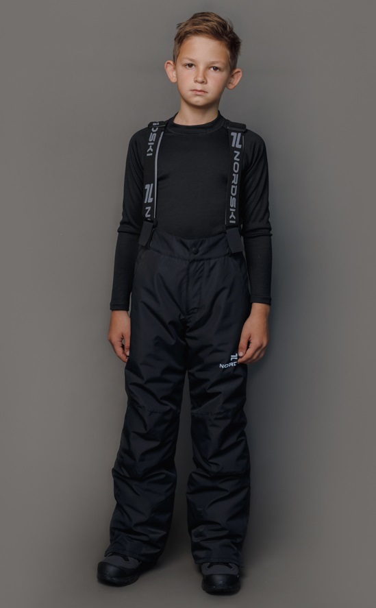 Nordski Jr Extreme горнолыжный костюм детский black-blue - 9