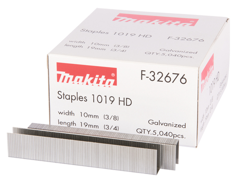 Скобы 10x19 мм Makita F-32676