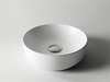 Ceramica Nova Element CN6006 Умывальник чаша накладная круглая, 35.5x35.5, цвет: белый