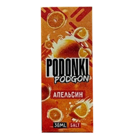 Жидкость PODONKI PODGON Salt 2% 30 ml - Апельсин