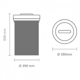 Мусорный бак BIG BIN (60л), артикул 107948, производитель - Brabantia, фото 4