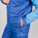Утеплённая прогулочная лыжная куртка Nordski Premium Sport Blue/True Blue мужская