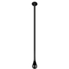 Gessi Goccia 33699#299 Потолочный излив каплевидной формы, для монтажа с удаленным управлением 33700/33709 (не входит в комплект), цвет: черный