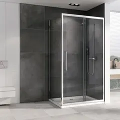 Abber AG30120H-S70 Душевой уголок, 120x70x195, цвет: хром фото
