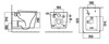 Boheme Zen 967-SET-2-MW Унитаз-биде подвесной, цвет: белый матовый