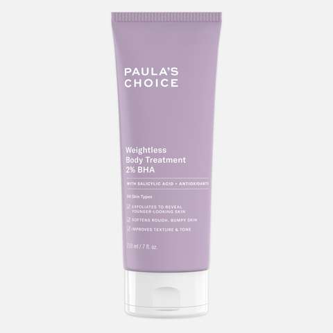 PAULA'S CHOICE RESIST Weightless Body Treatment 2% Beta Hydroxy Acid Крем для тела с 2% ВНА, 210 мл
